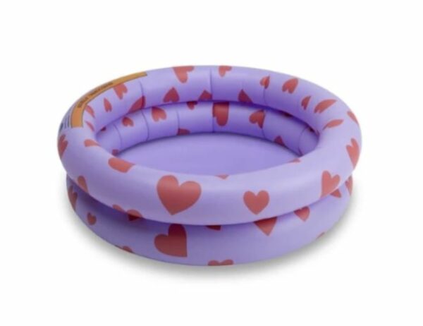 PISCINA Purple with Hearts Baby Pooll